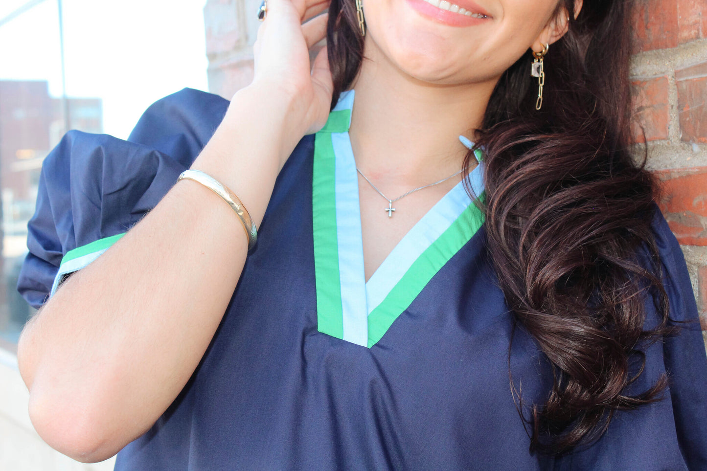 Folly Navy Dress