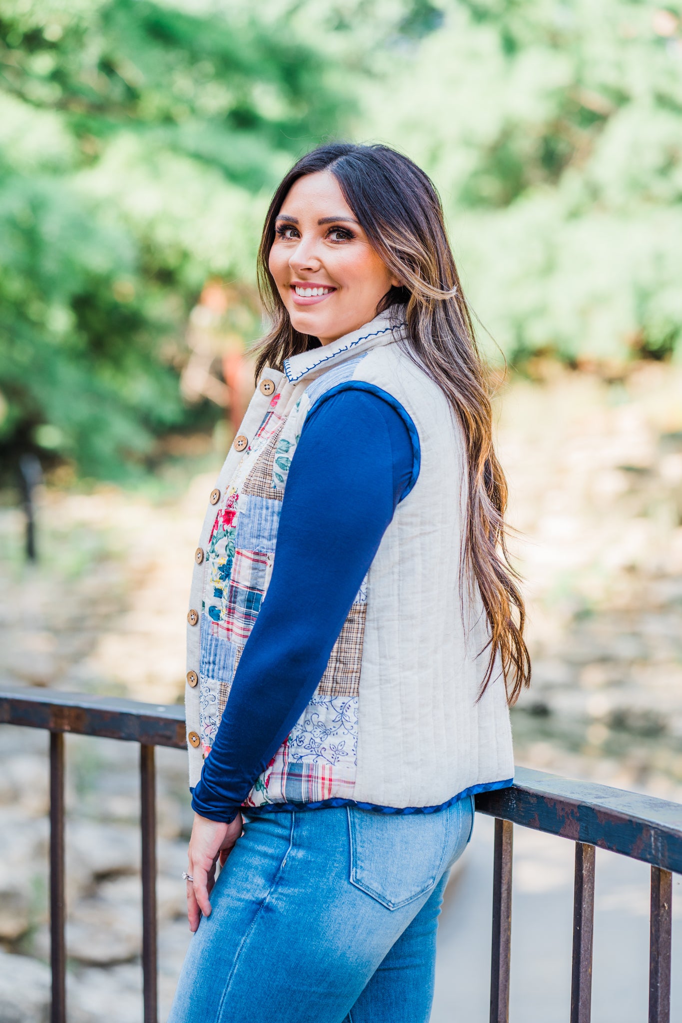 Polly Patchwork Layerz Vest