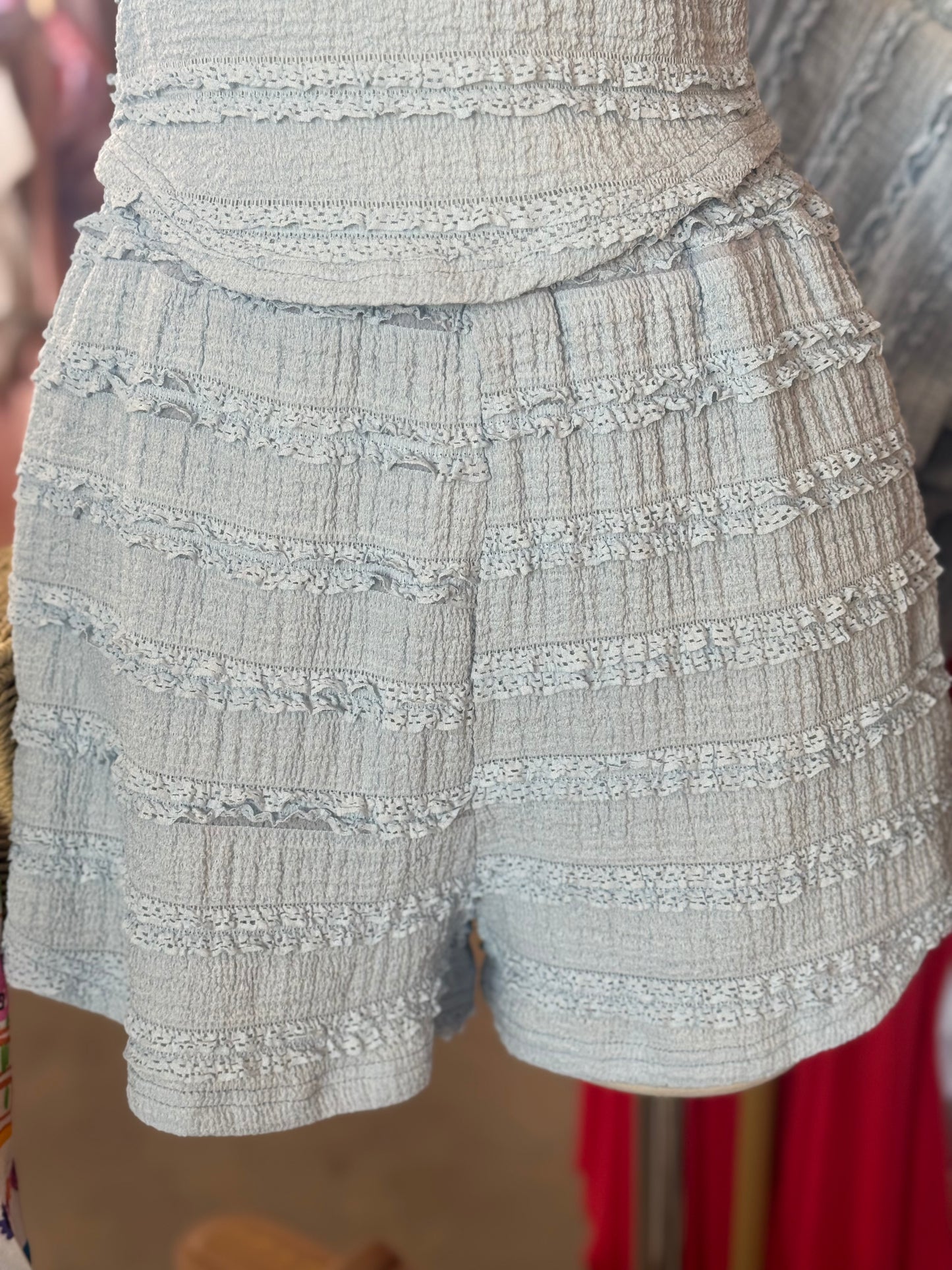 Ruffle Lace Bottom