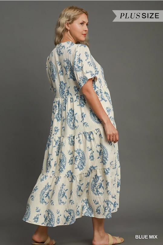 Pretty In Paisley Dress