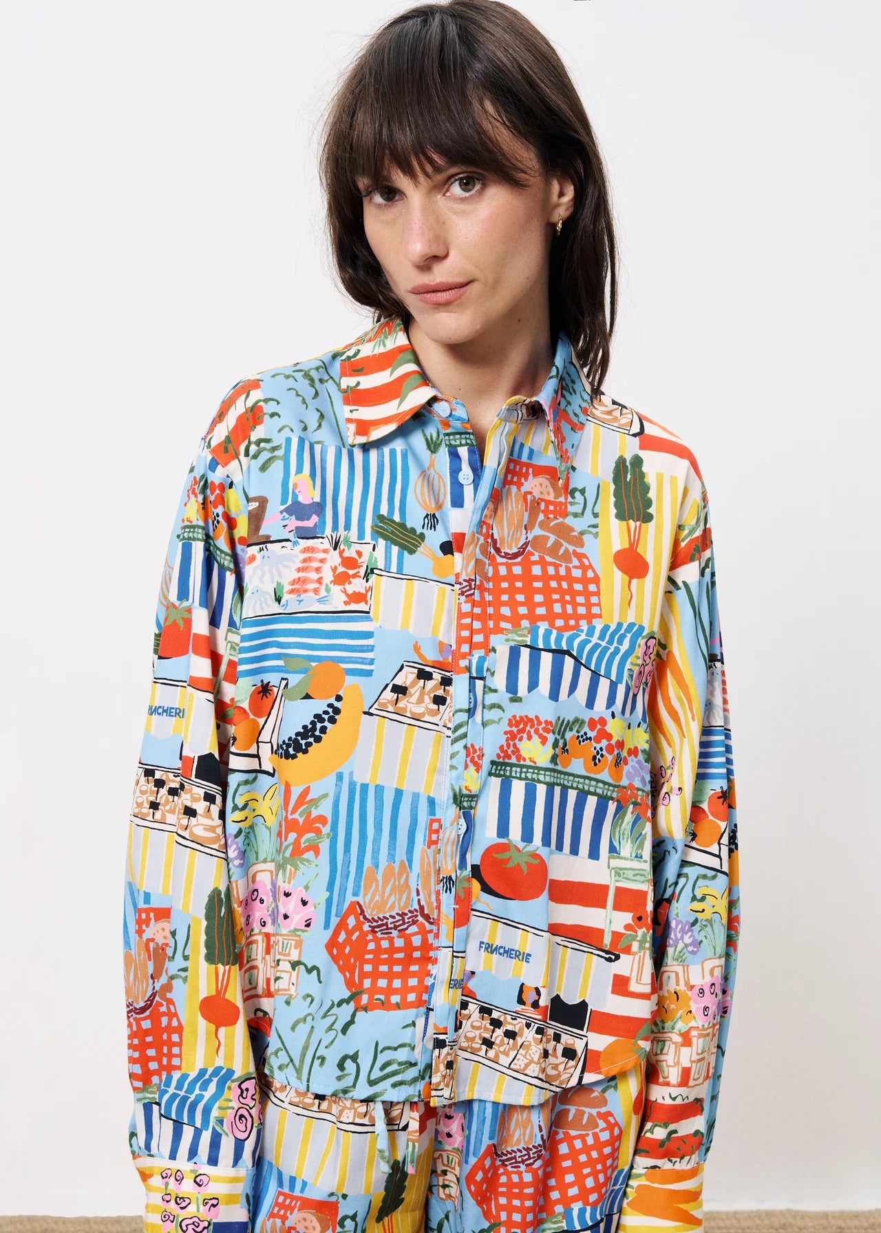 Cloane Marche Bleu Shirt