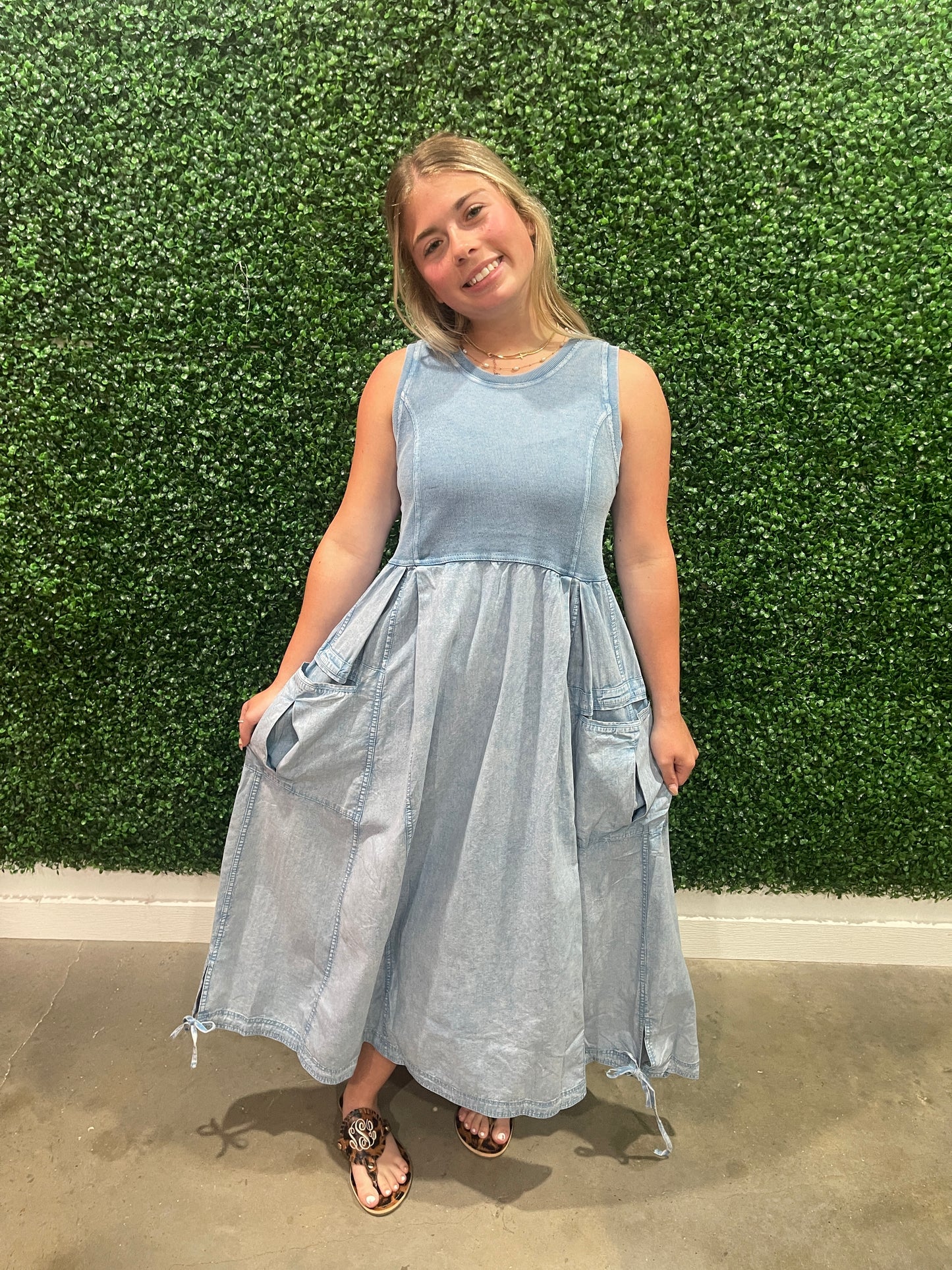 Cargo Maxi Dress