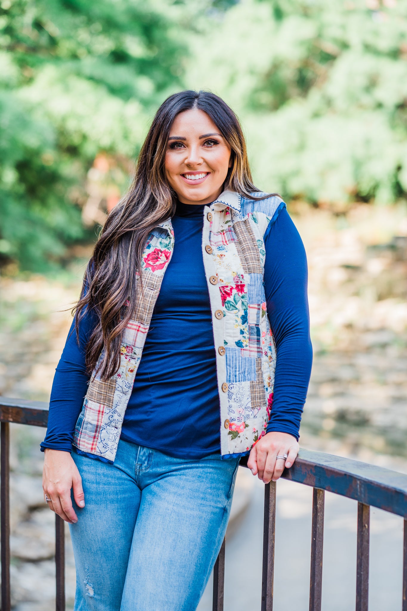 Polly Patchwork Layerz Vest