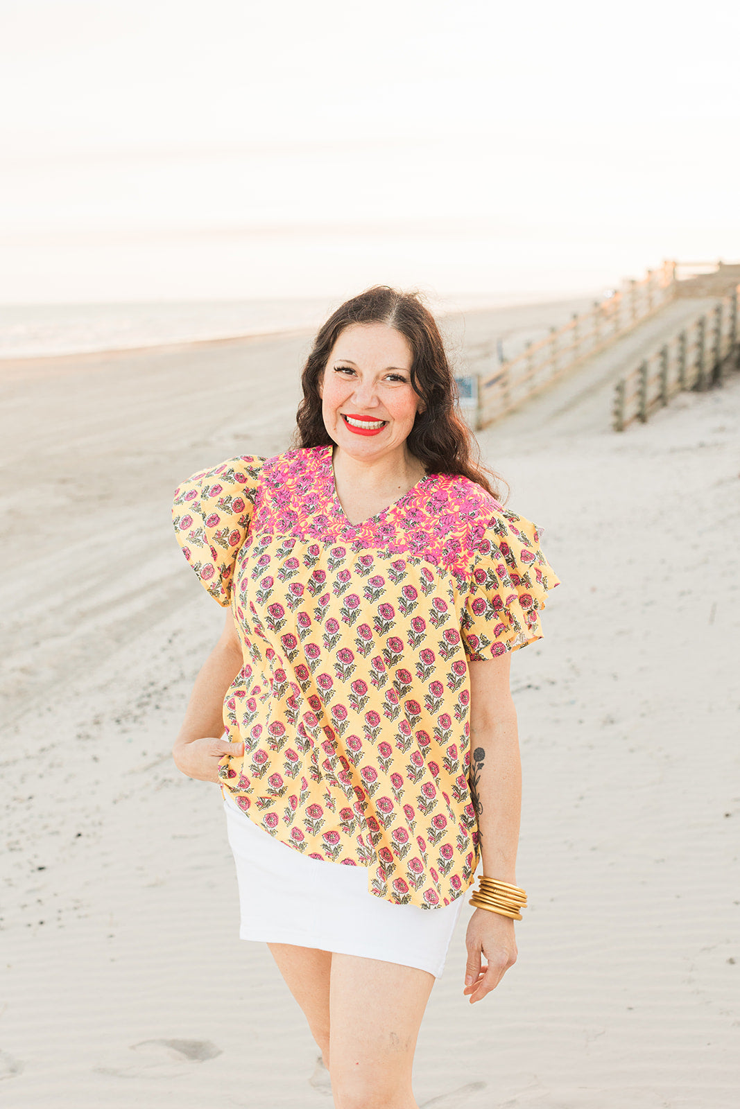Alura Layerz Top - Yellow