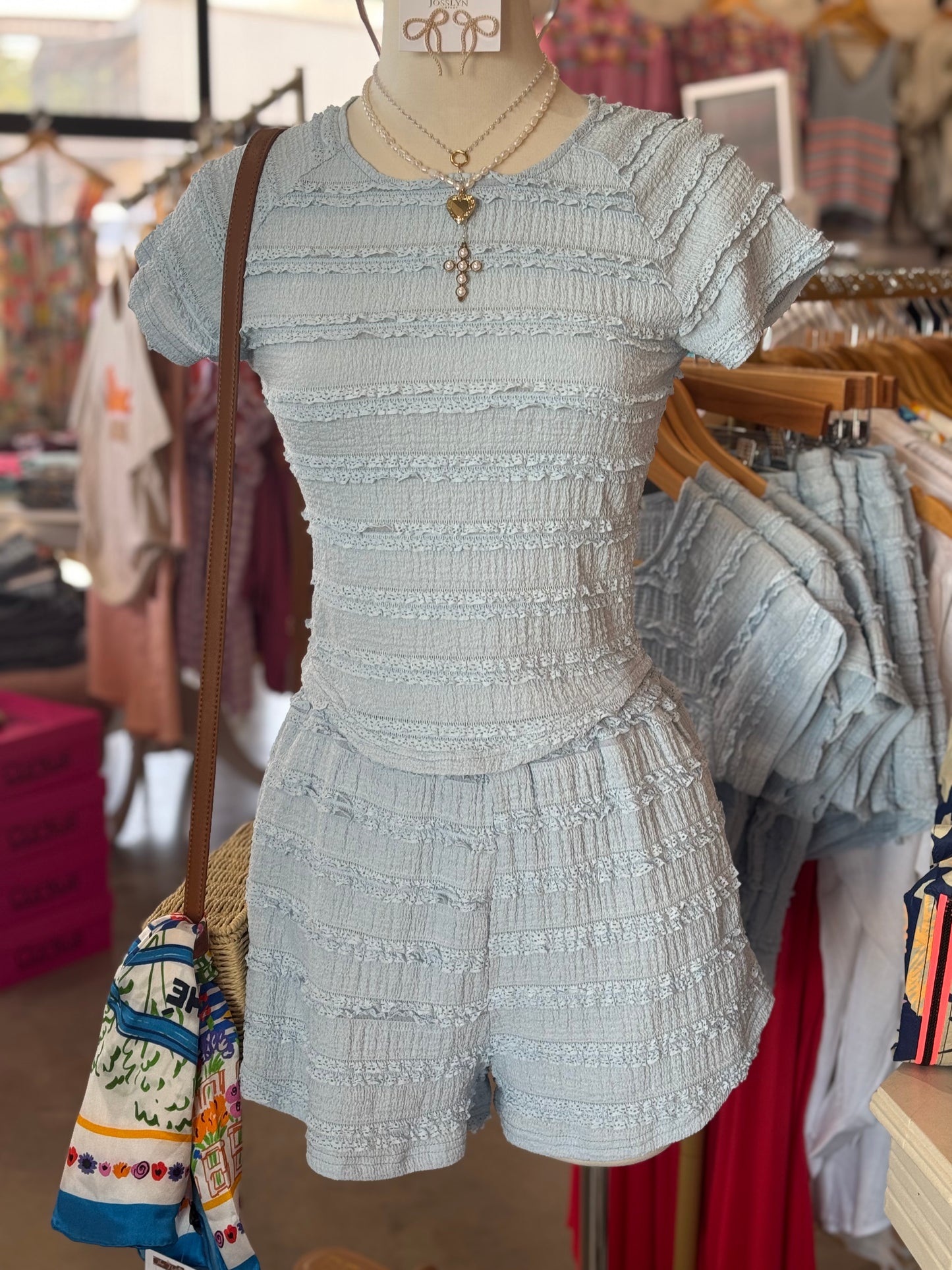 Ruffle Lace Top