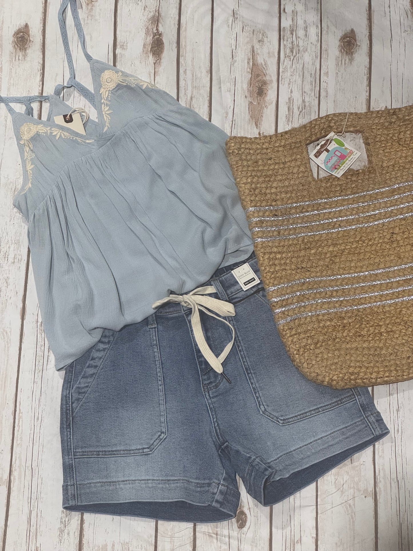 Draw String Vintage Shorts