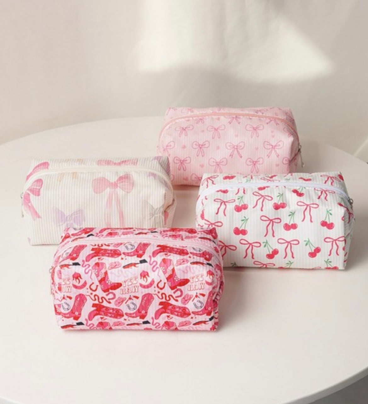Bow Makeup Pouch