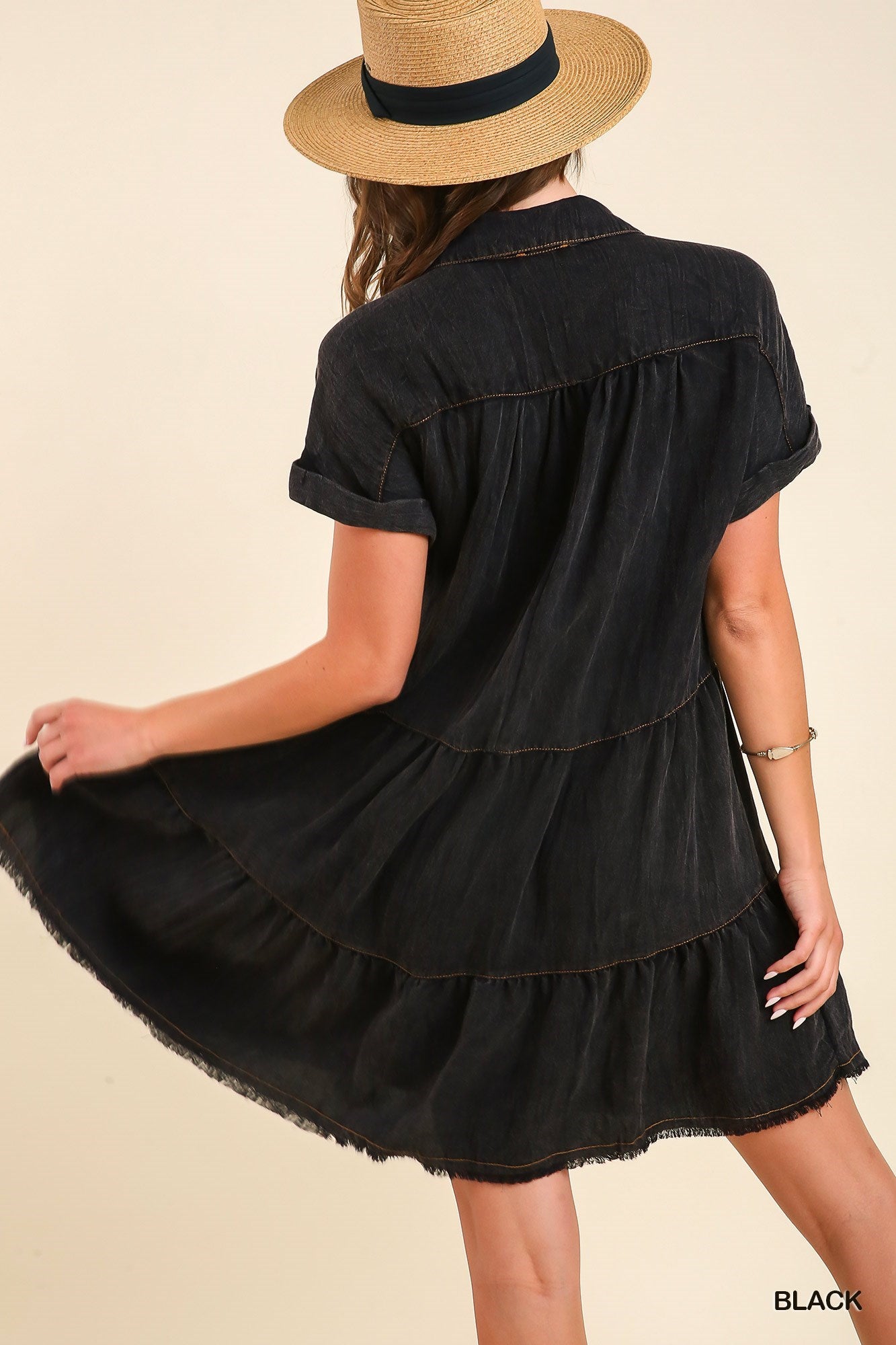 Rustic Ruffle Dress