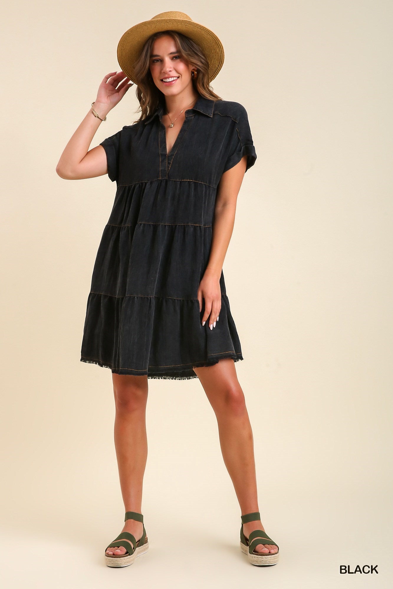 Rustic Ruffle Dress