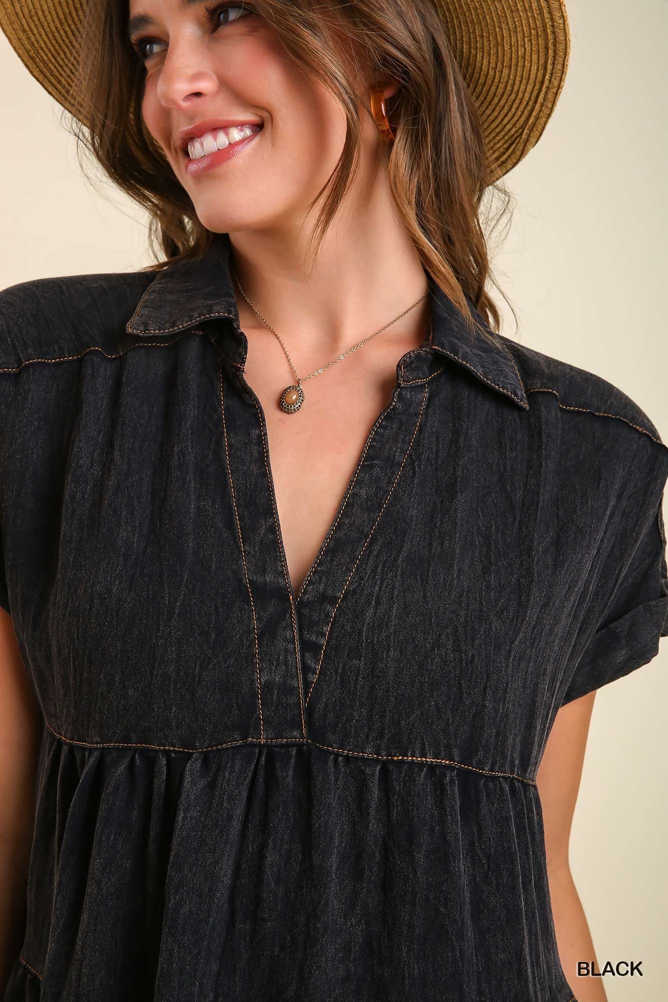 Rustic Ruffle Dress
