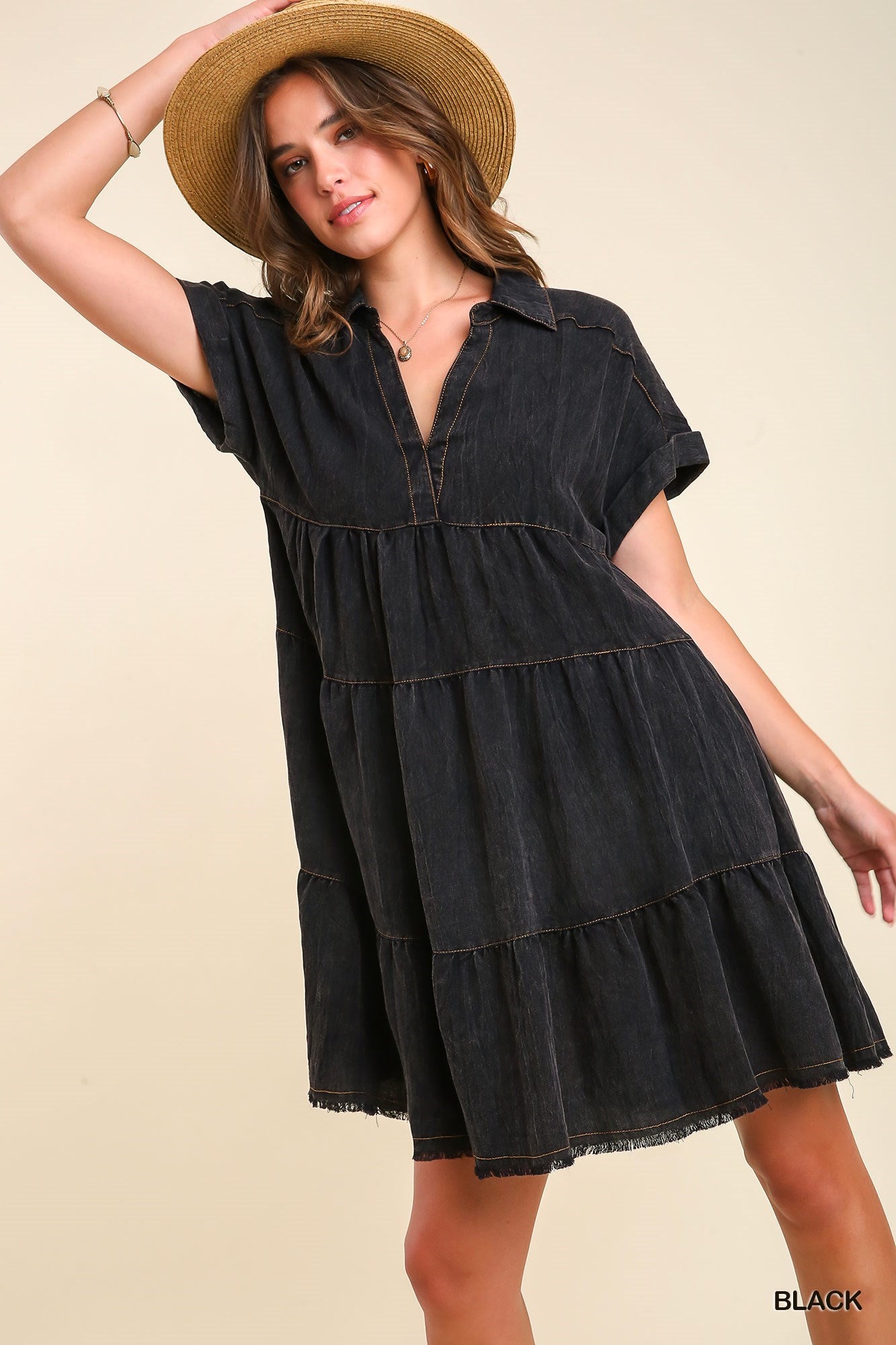 Rustic Ruffle Dress