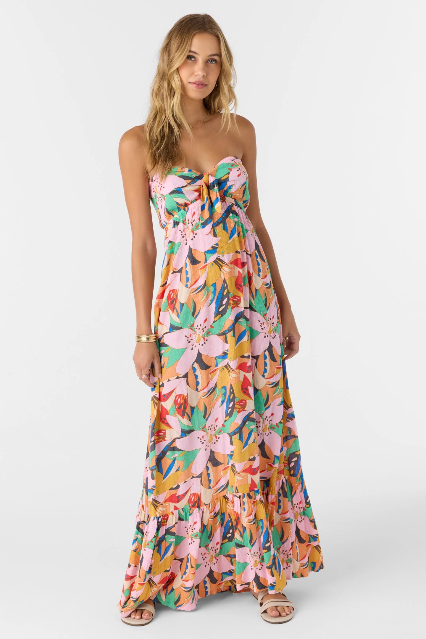 flamingo print maxi dress Isadora Dress – The Flamingo Ranch