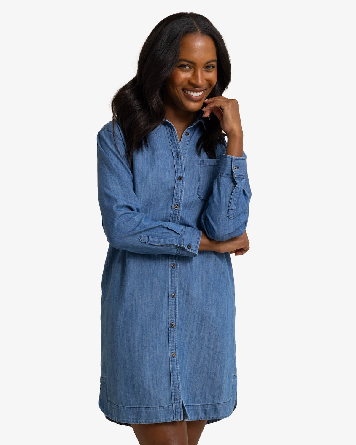 Cam Denim Dress The Flamingo Ranch Cam Denim Dress The Flamingo Ranch