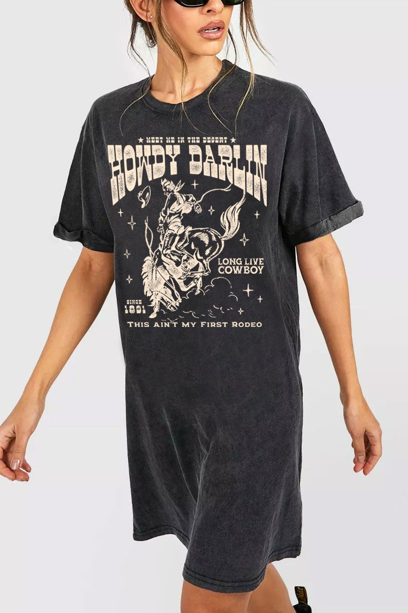 Howdy Darlin' Graphic Dress