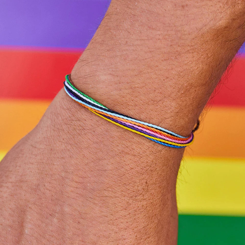 Pura vida 2025 rainbow bracelet