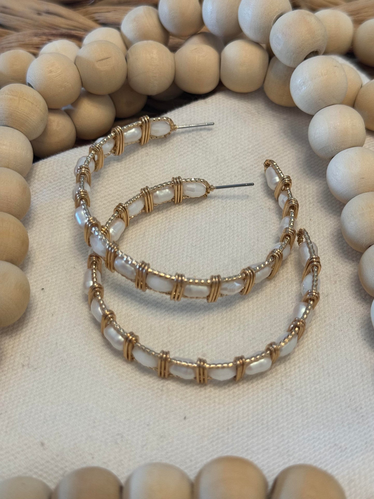 PF Pearl Hoops