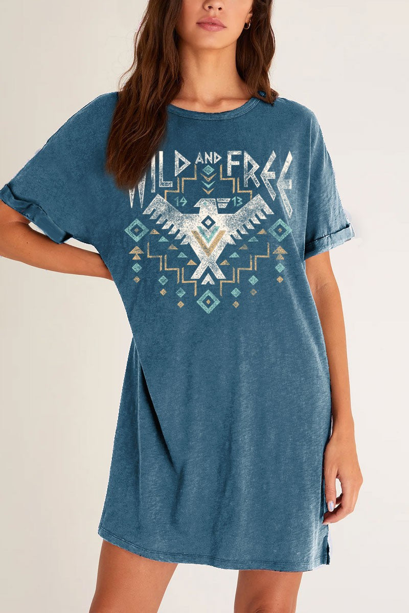 Wild N Free Graphic Dress