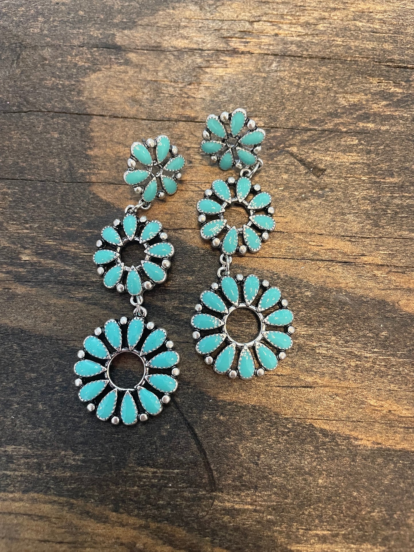 PF Turquoise Dangle earrings