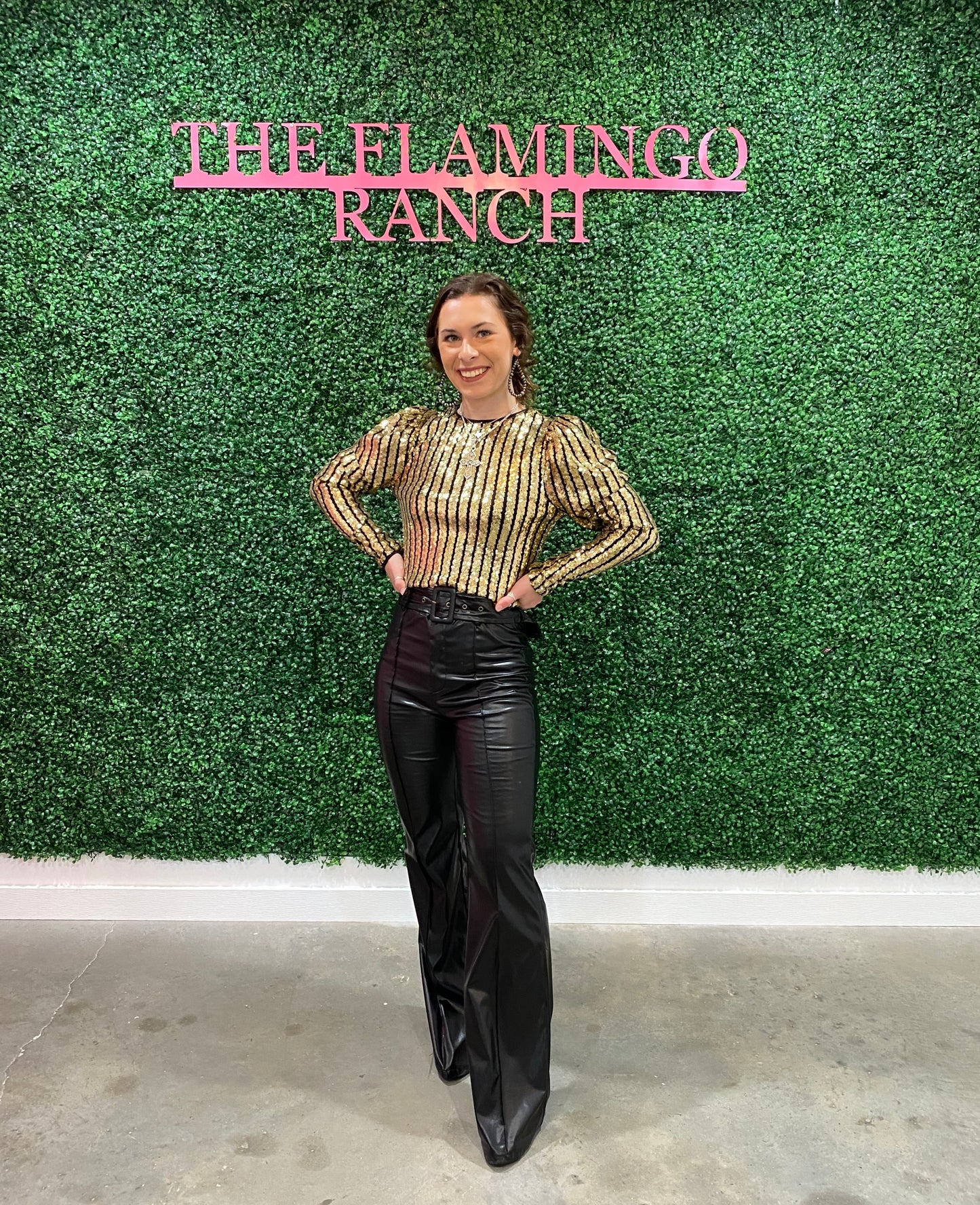 Sequin Crop