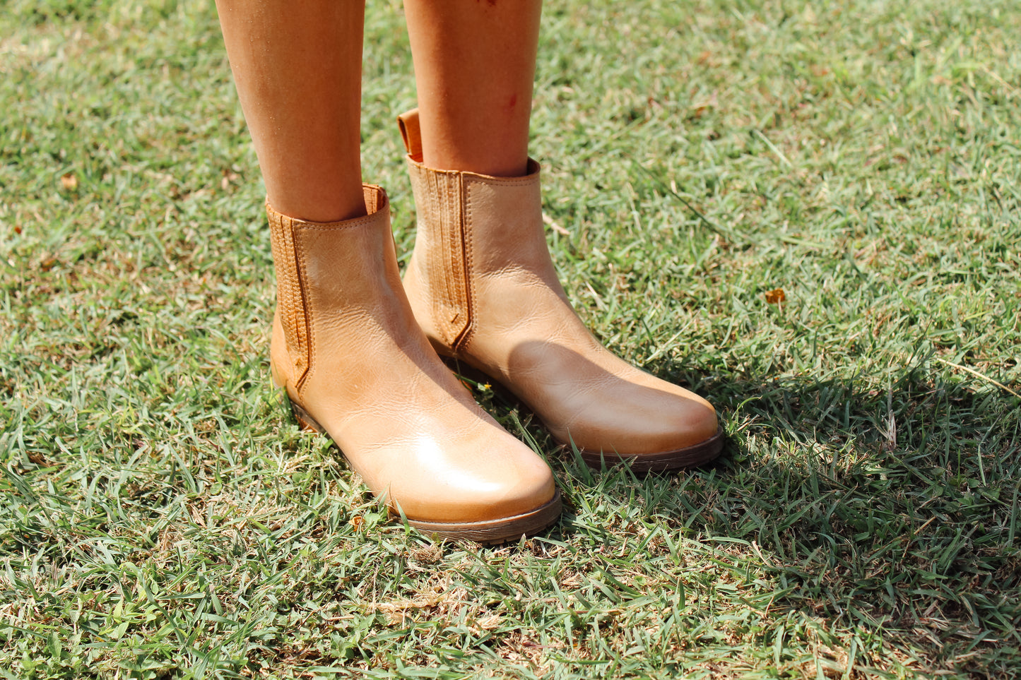 Lily Leather Bootie
