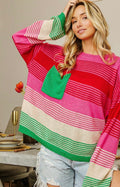 Cranberry Ginger Sweater