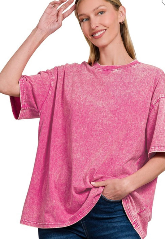 Washed Oversize Tee
