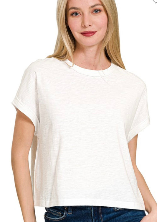 Cotton Slub Tee