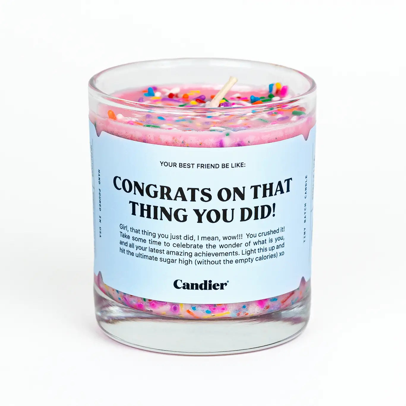 PF Congrats Candle