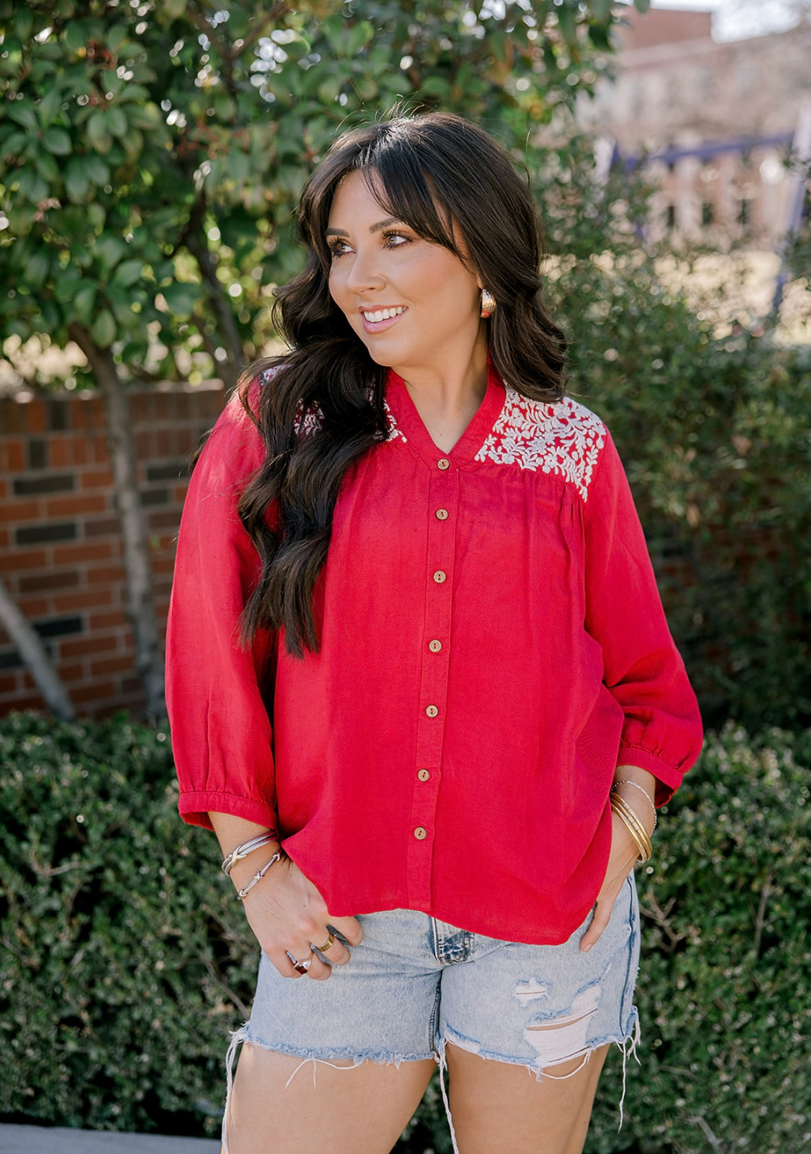 Jane Layerz Top - Red