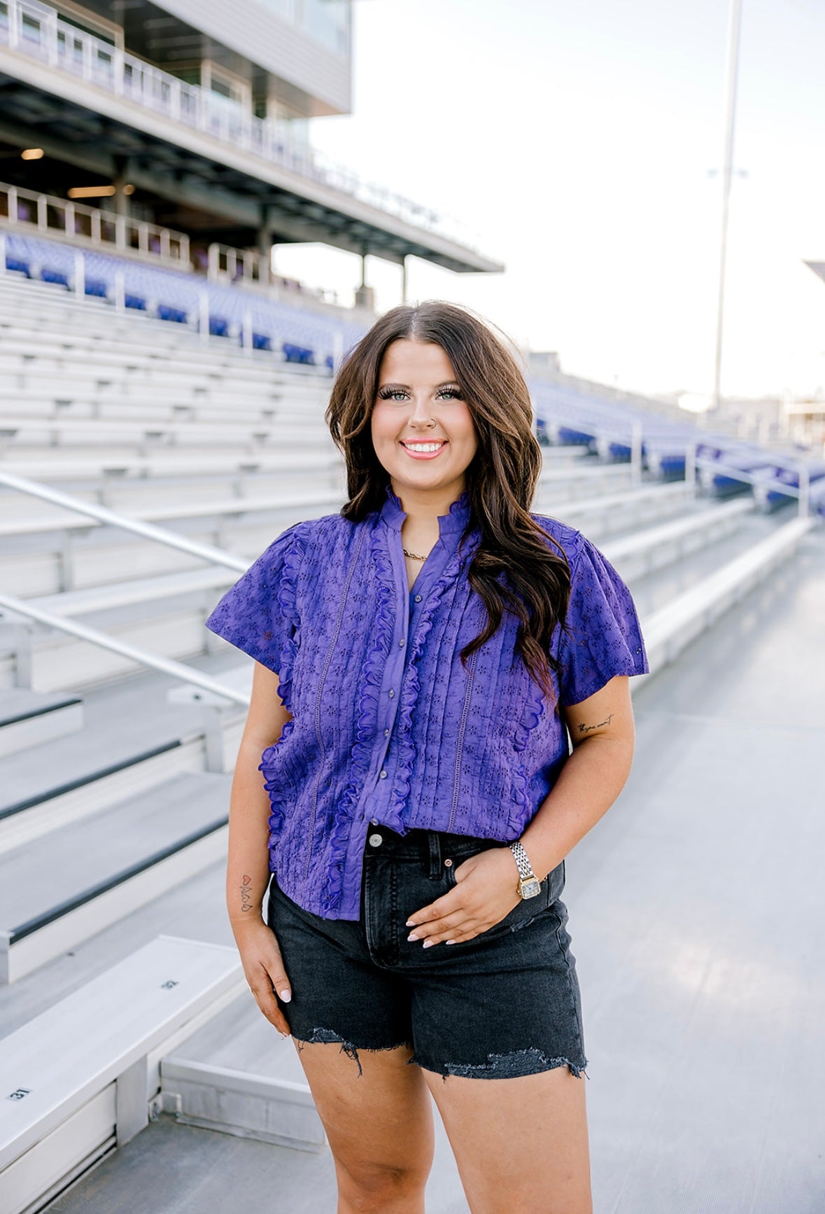 Lilly Layerz Top - Purple