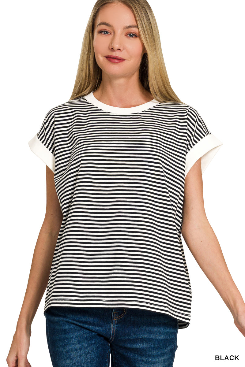Stripe Banded Top