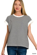 Stripe Banded Top