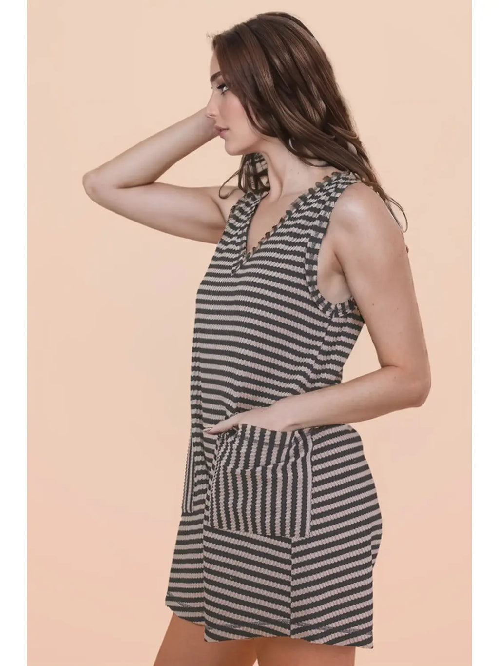 Stripe Romper