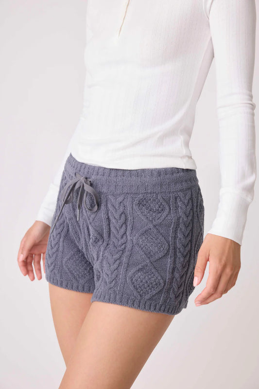 Chenille Cozy Cable Short