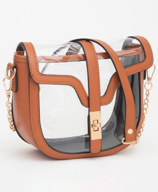 Clear Saddle Bag