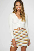 Diana Stripe Skirt