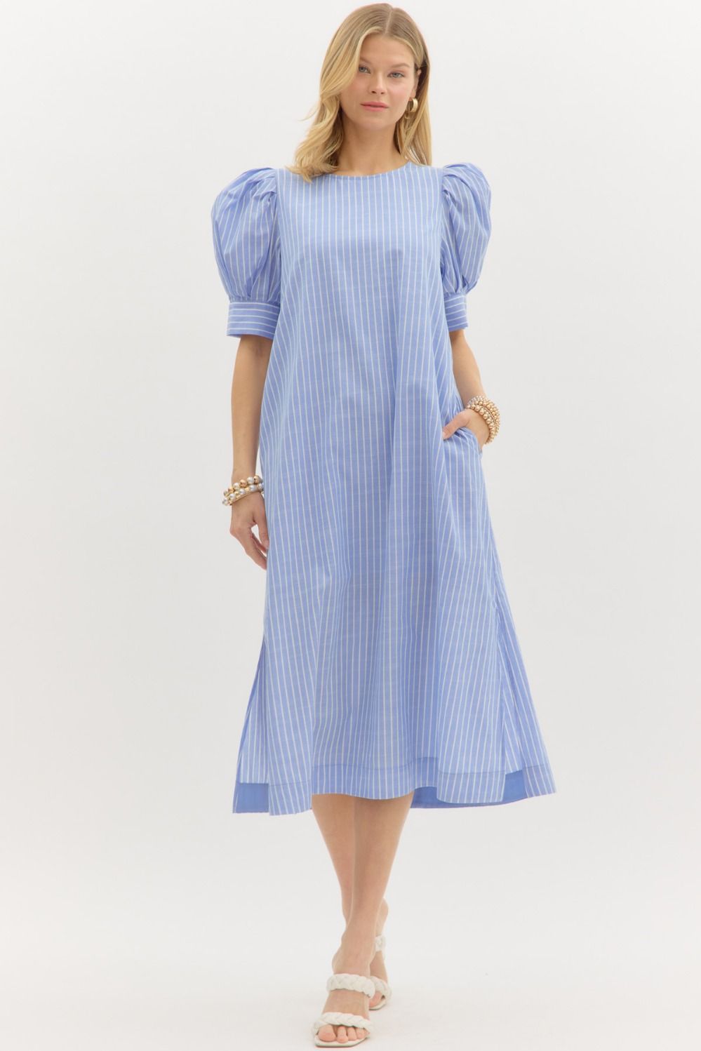 Charleston Stripe Dress