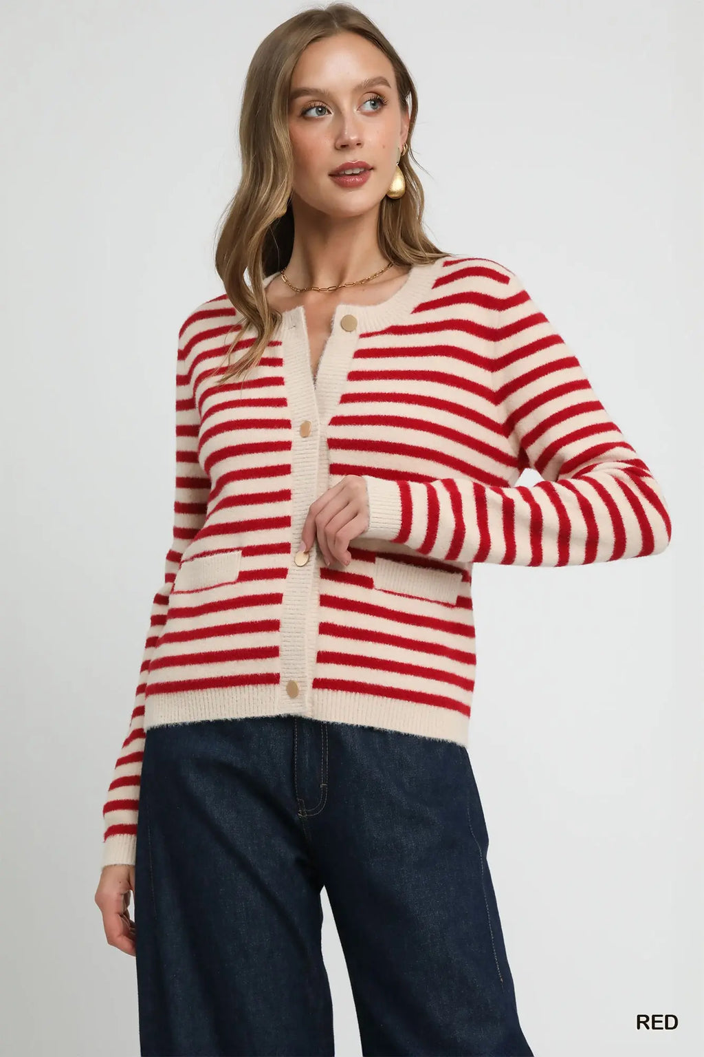 Striped Cardi
