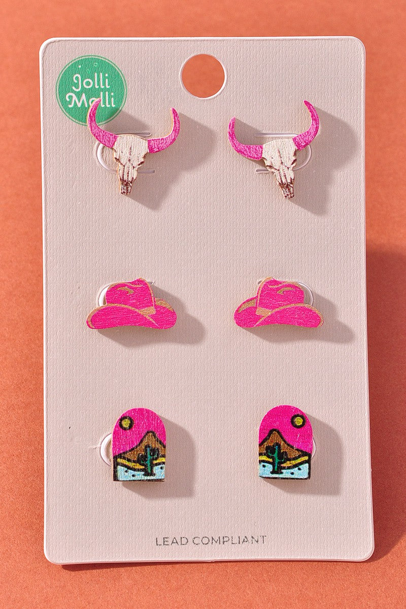 Western Wood Stud Set