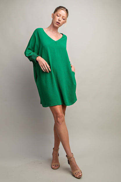 Charli Smocked Cuff Dress