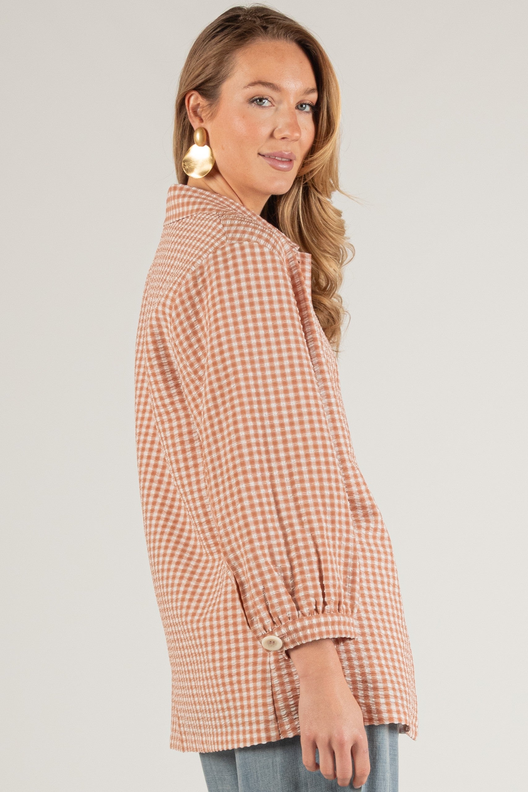Charlotte Gingham Top