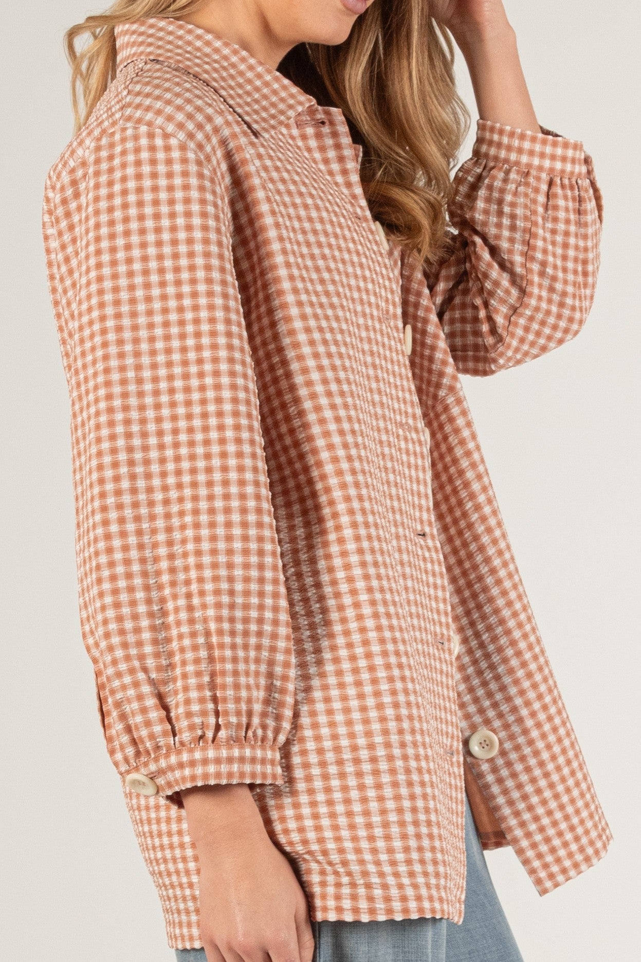 Charlotte Gingham Top