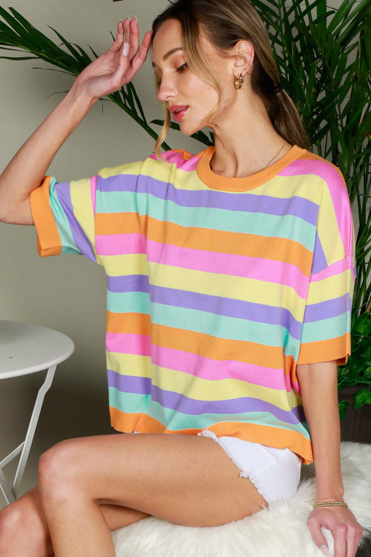 Stripe Summer Sweater