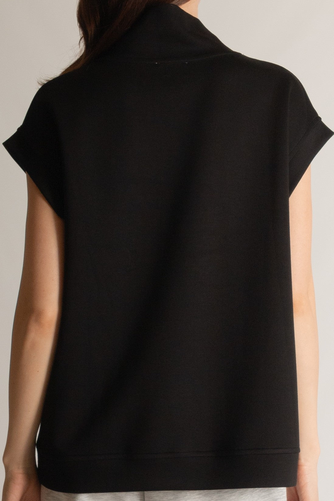 Modal Mock Neck Top