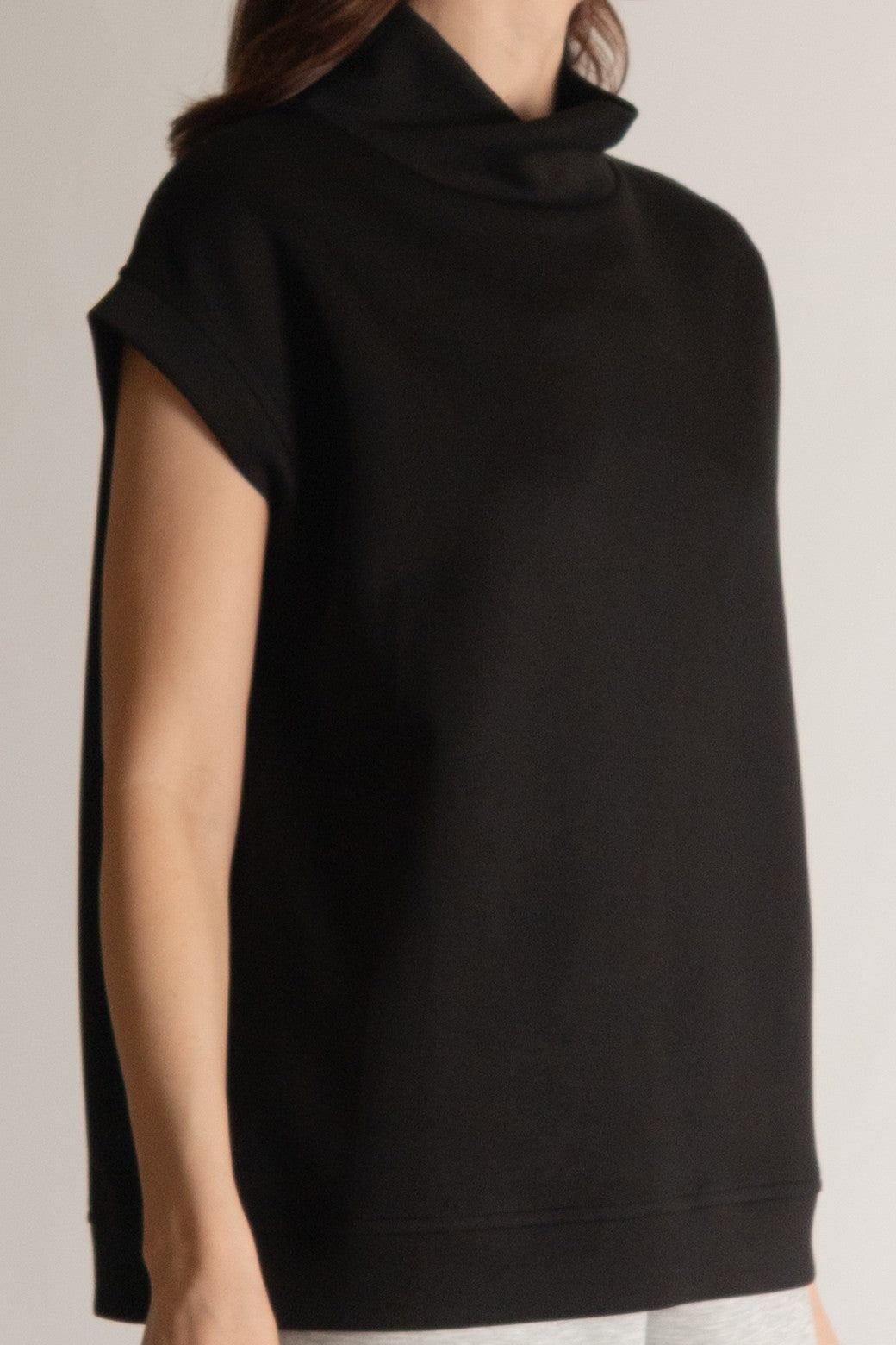 Modal Mock Neck Top