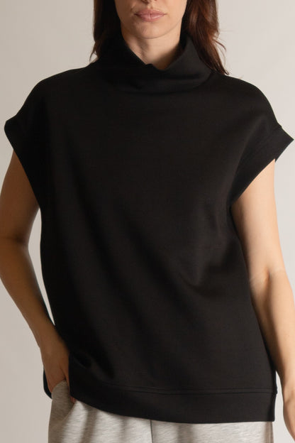 Modal Mock Neck Top