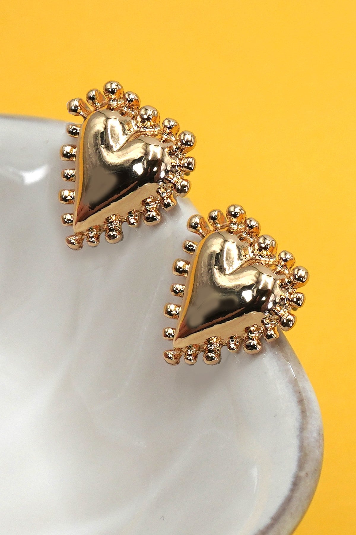 PF Heart Studs