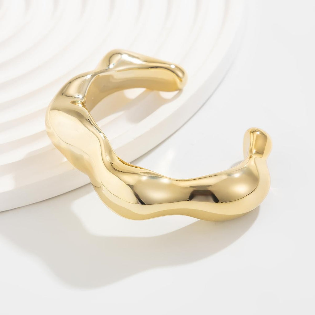 PF Irregular Gold Cuff
