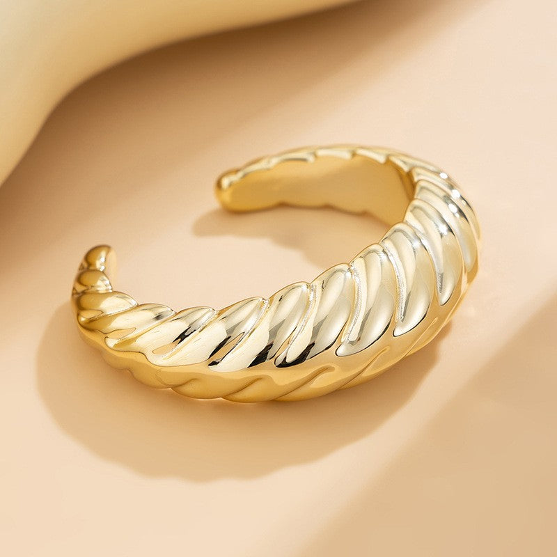 PF Irregular Gold Cuff