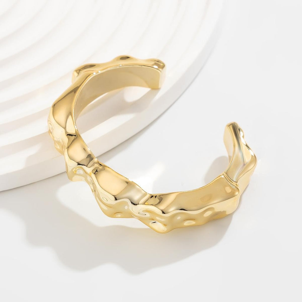 PF Irregular Gold Cuff